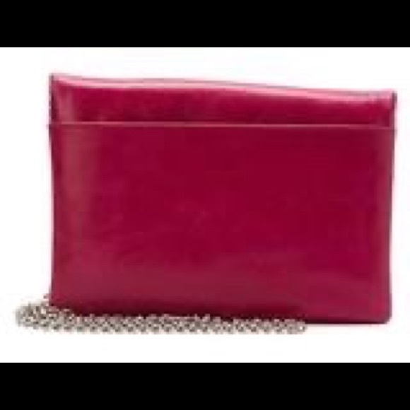 Hobo Daria Magenta Convertible Crossbody Clutch - Picture 6 of 7